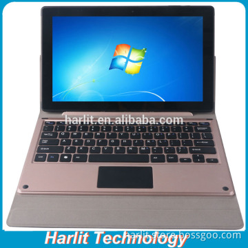 LeatherCover Keyboard Case With Pogo Pin Magnetic Connector For Windows Surface Pro 3